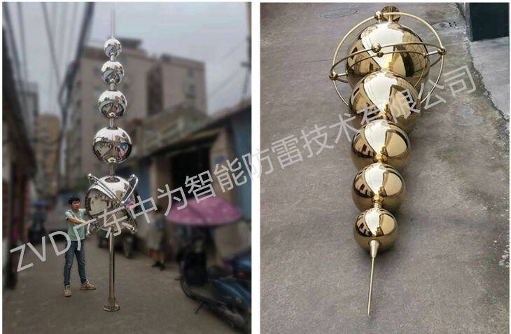避雷針生產(chǎn)廠家可訂做不同規(guī)格避雷針